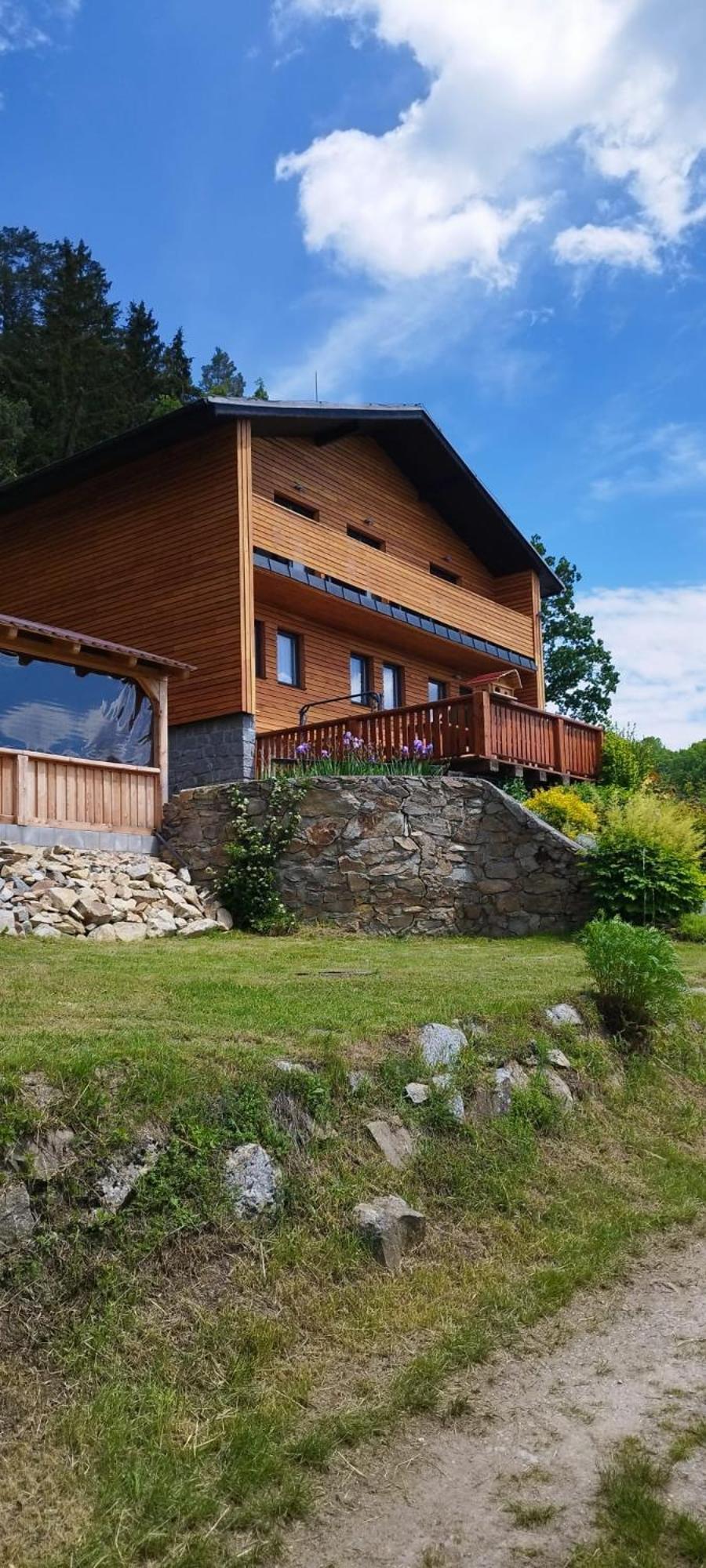 Chata Pod Houbovym Vrchem 2 Horní Planá Esterno foto